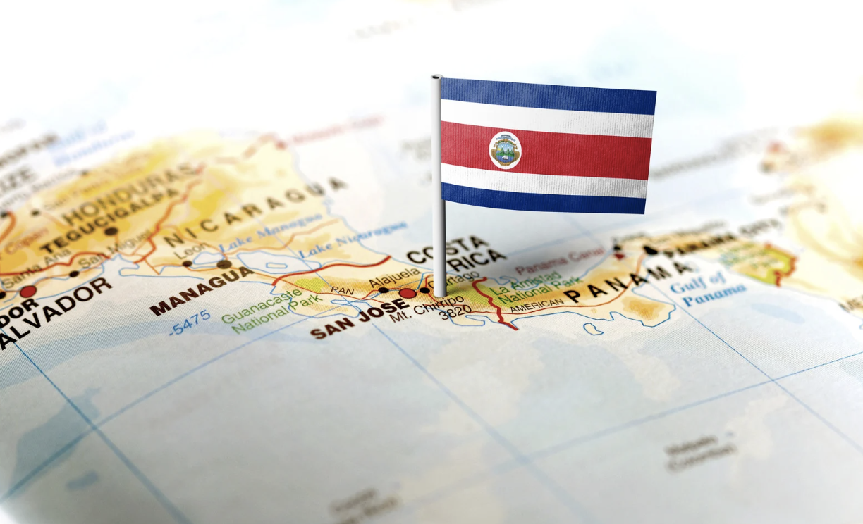 mapa costa rica